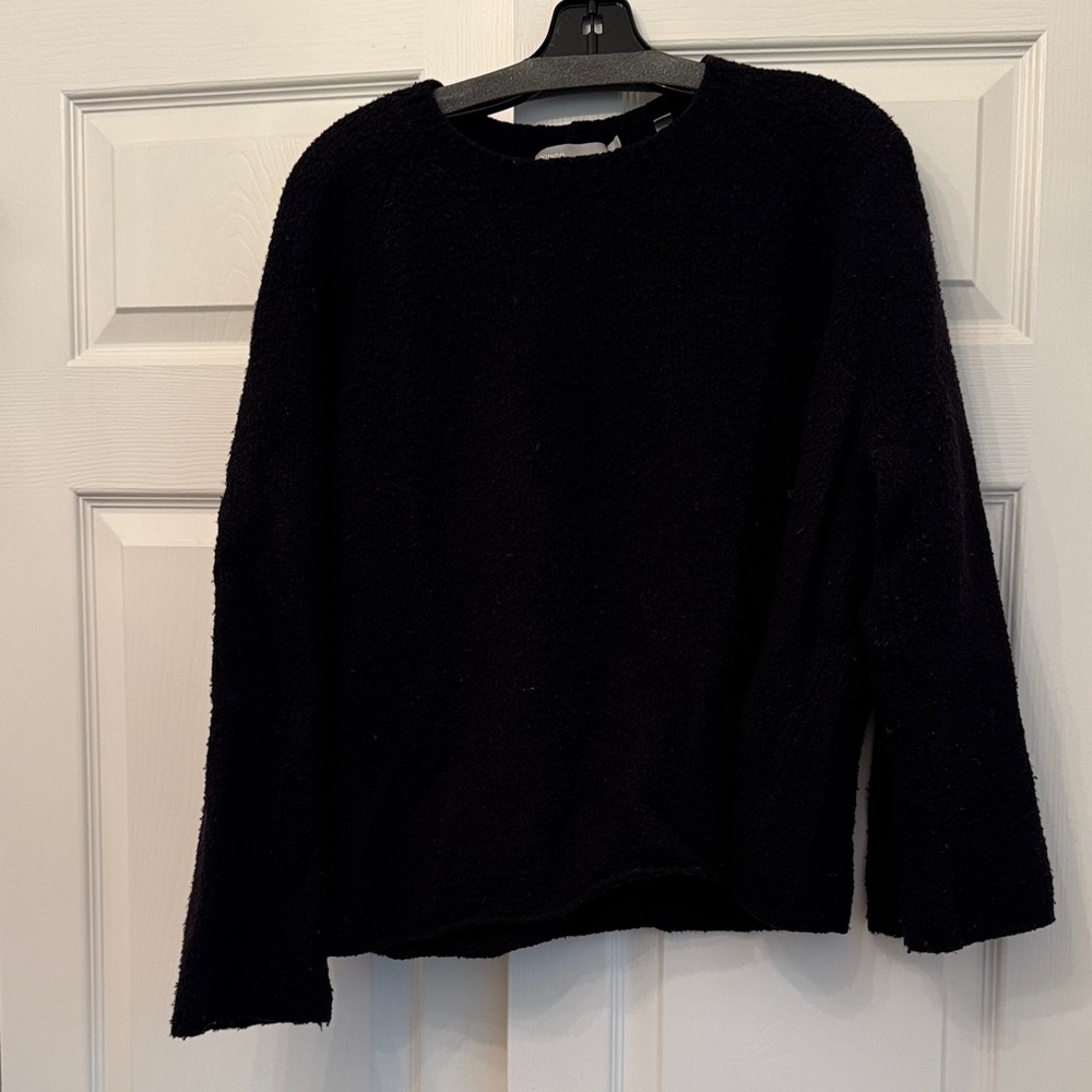 Vince Black Long Sleeve Sweater